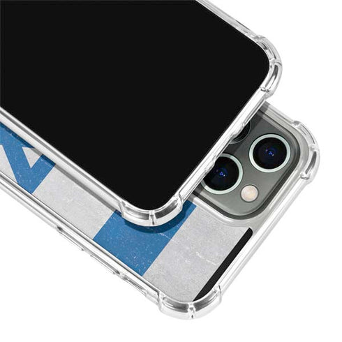 Israel Flag Distressed iPhone 15 Pro Max Clear Case